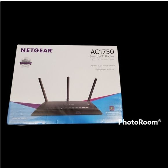 NETGEAR - AC1750 Dual-Band Wi-Fi 5 Router - Black - Picture 1 of 6